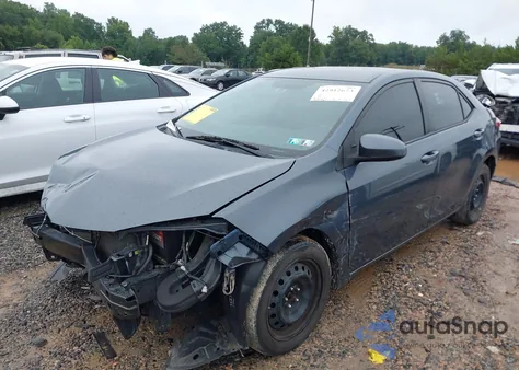 2014 Toyota Corolla Le из США, поврежденный, VIN 2T1BURHE4EC071006